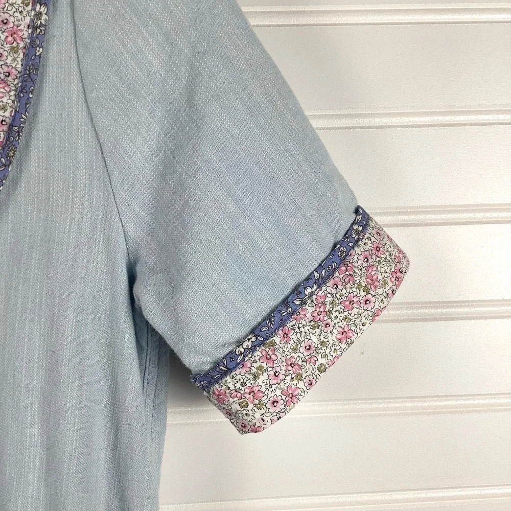Zara NWT Girls YOKE DETAIL Floral PATCHWORK Jumpsuit Size S(13-14years old)